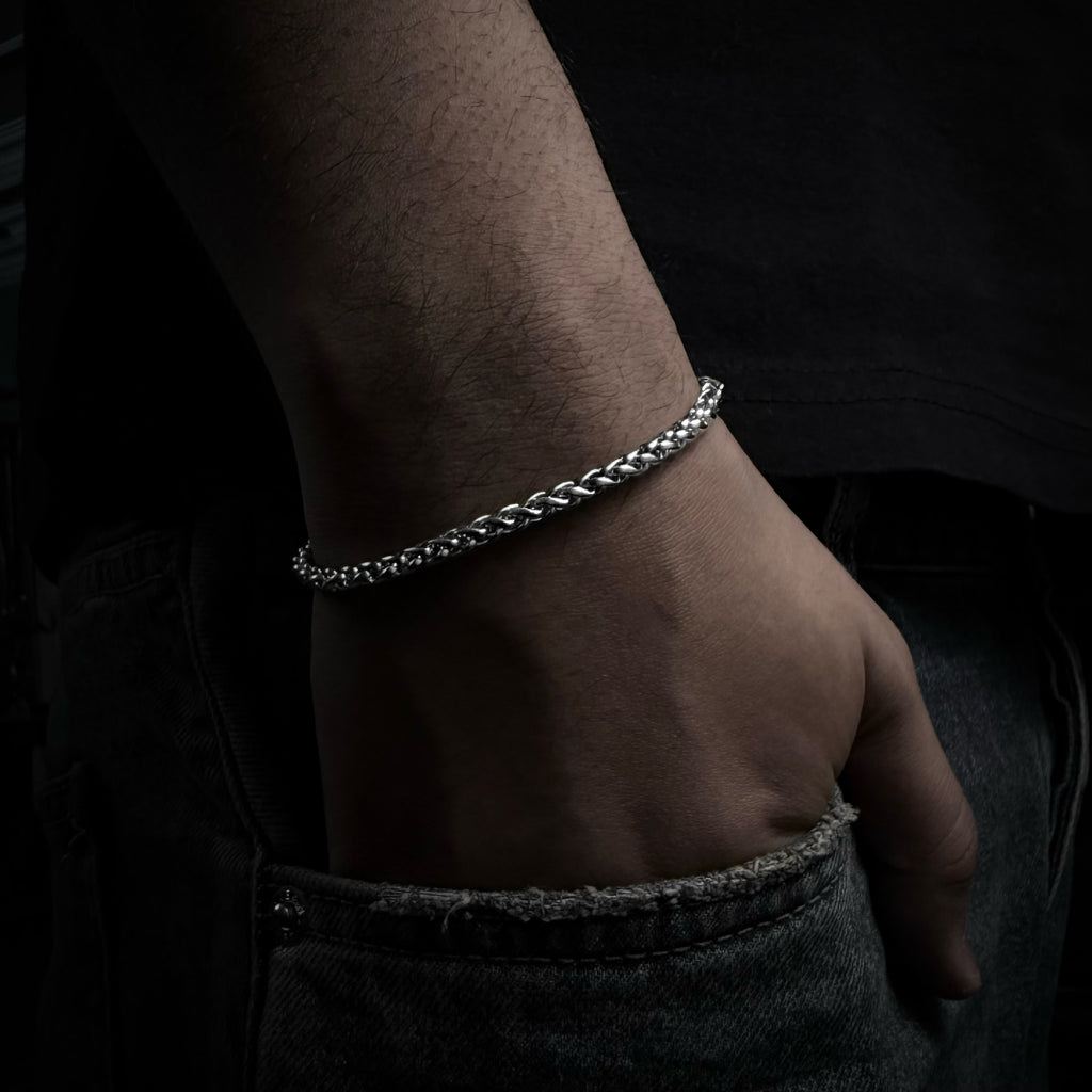 Essential Wheat Stainless Steel Bracelet