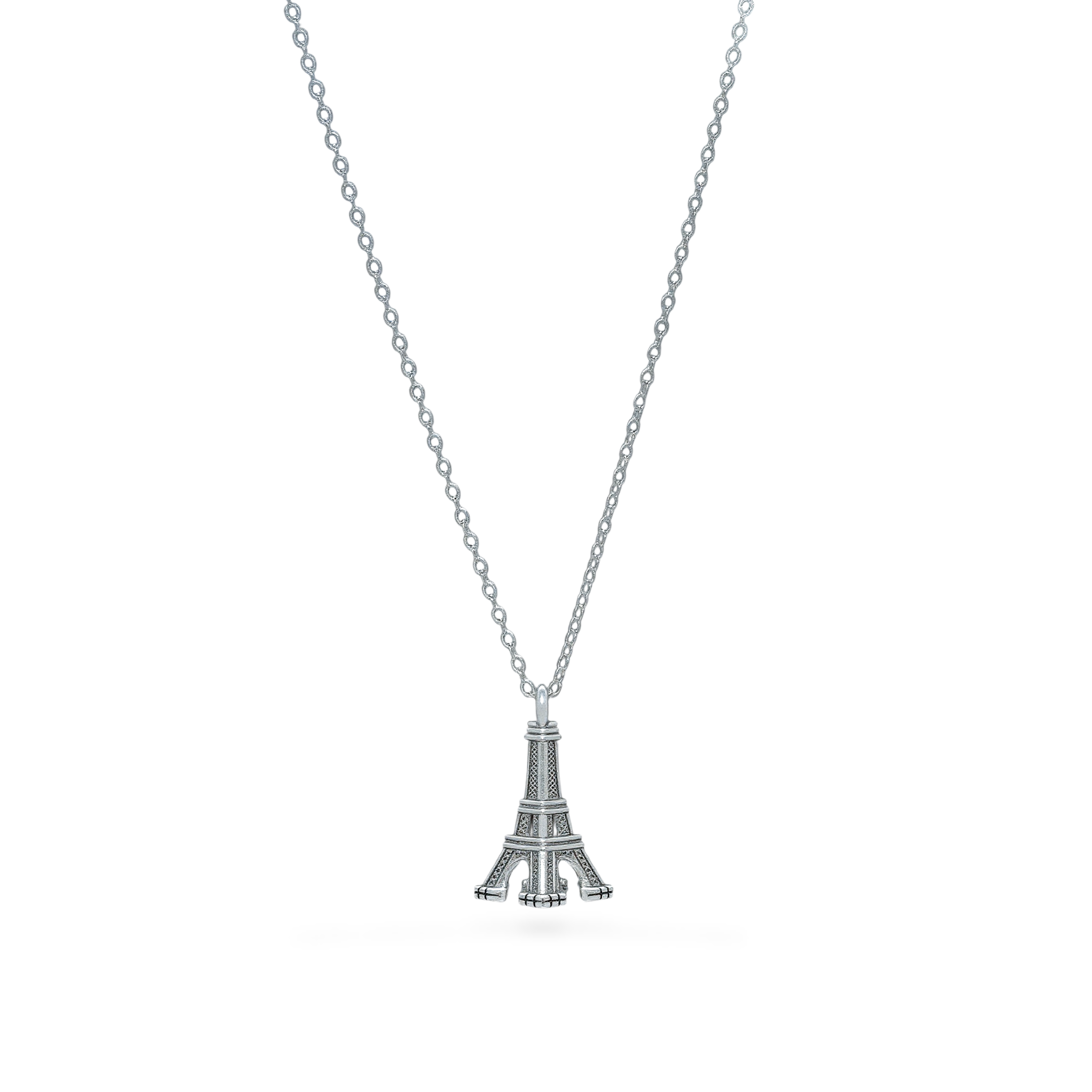 Tiny Tour Eiffel Stainless Steel Necklace