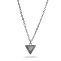 Triangle Zola Elements Antique stainless Steel Necklace