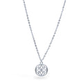 Round Celtic Knot Stainless Steel Necklace