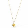 Elizabeth Coin Stainless Steel Necklace
