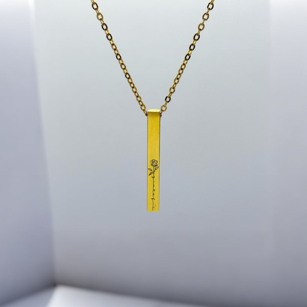 Grateful Flower Necklace