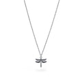 Tiny Dragonfly Stainless Steel Necklace