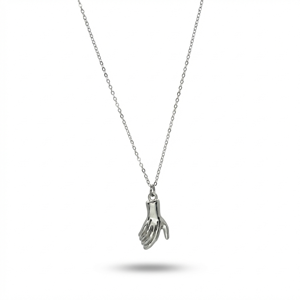 Holding Hands Double Necklace