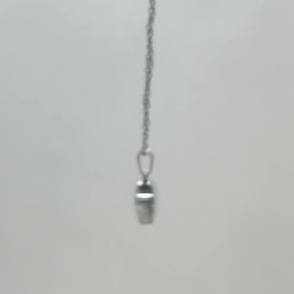 Double Face Circle Necklace