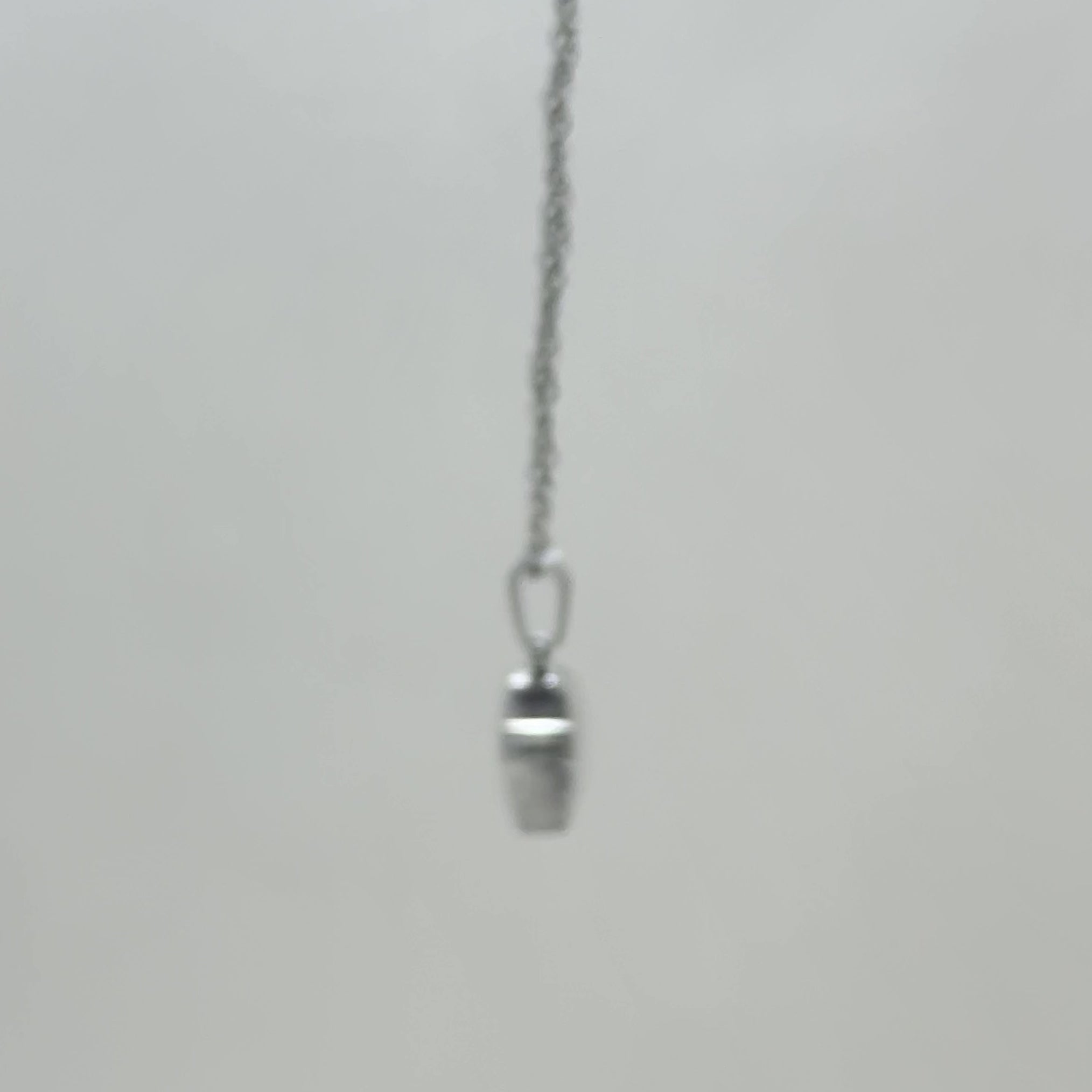 Double Face Circle Necklace